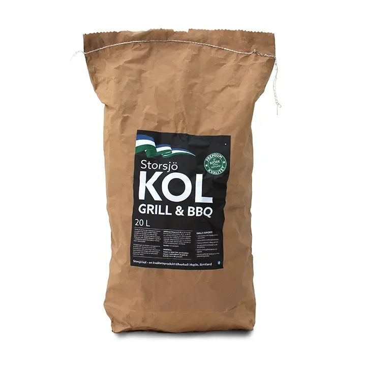 StorsjöKol grillkol i 20-literssäck